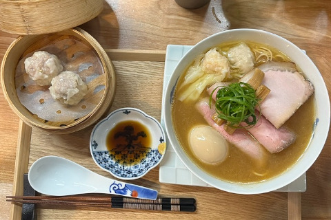 創作麺ひとすじ特上中華そばせいろセット