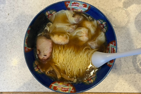 支那そばたんたん亭ミックスワンタンメン