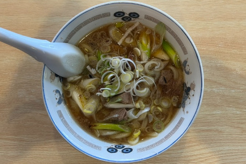 純手打ちラーメン長八ねぎラーメン