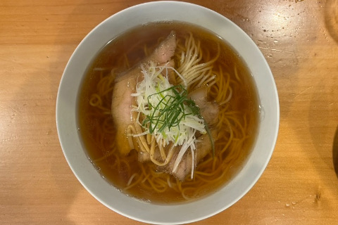 町中華さしろく鶏醤油ラーメン