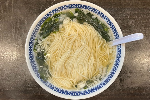 花水ラオシャン本店わかめタンメン
